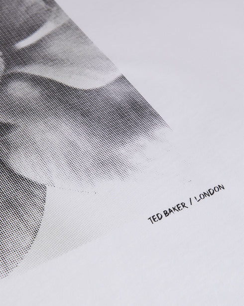 HUTTONN-Tops-SS Flower Printed T-Shirt- Ted Baker Romania
